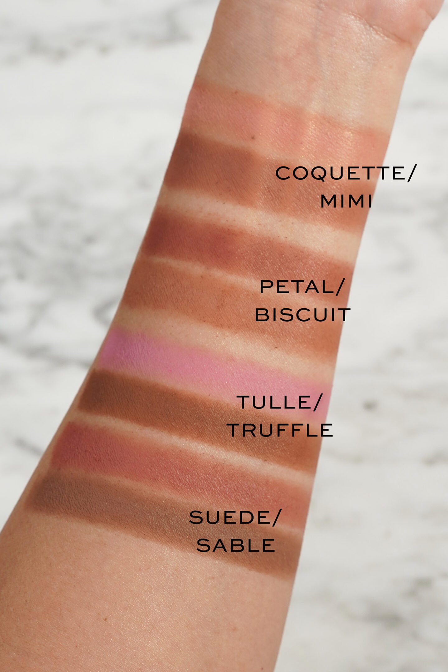 Westman Atelier Baby Cheeks Powder Blush Duos swatches