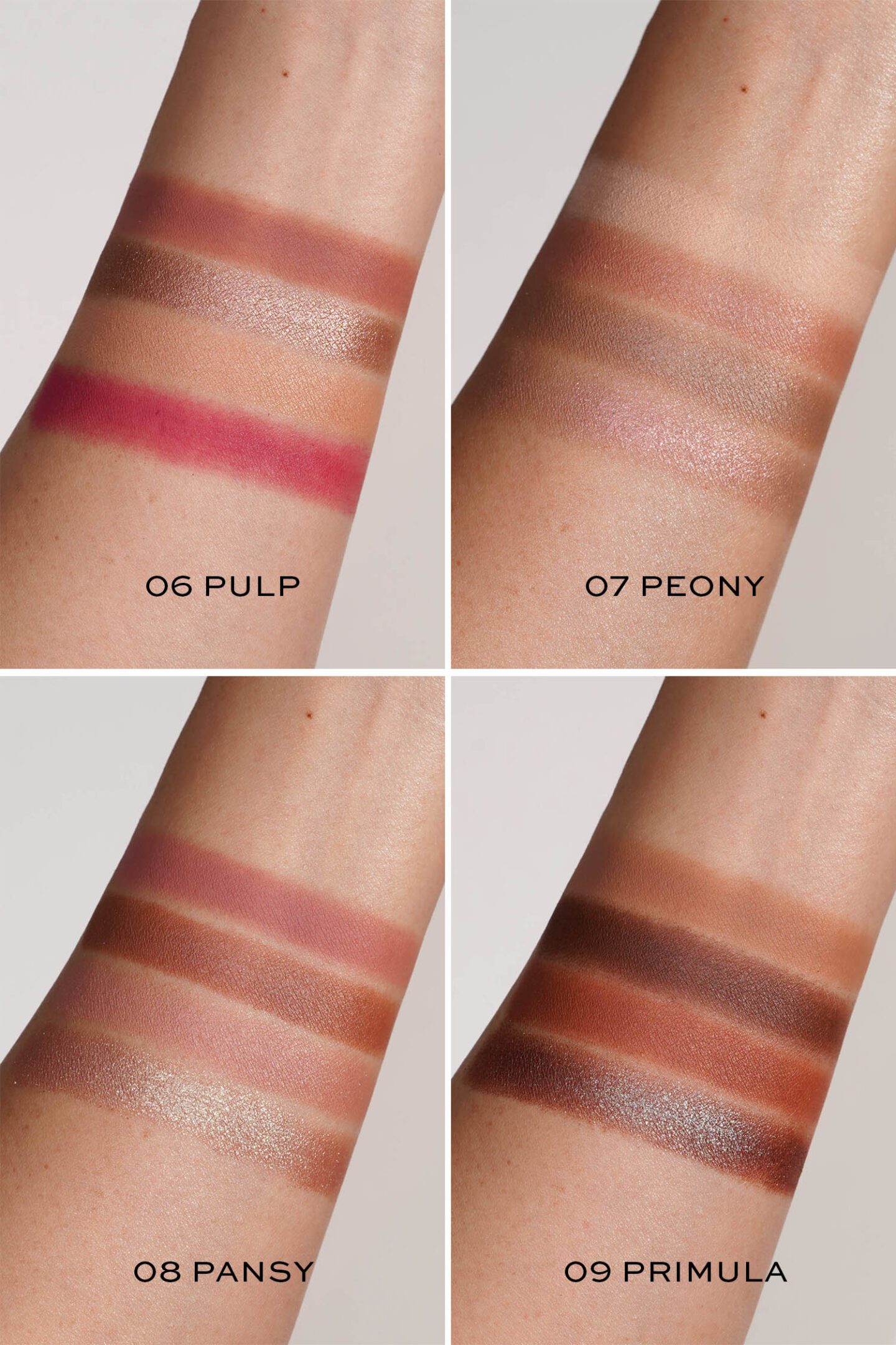 Prada Dimensions Multi-Effect Eyeshadow Palettes