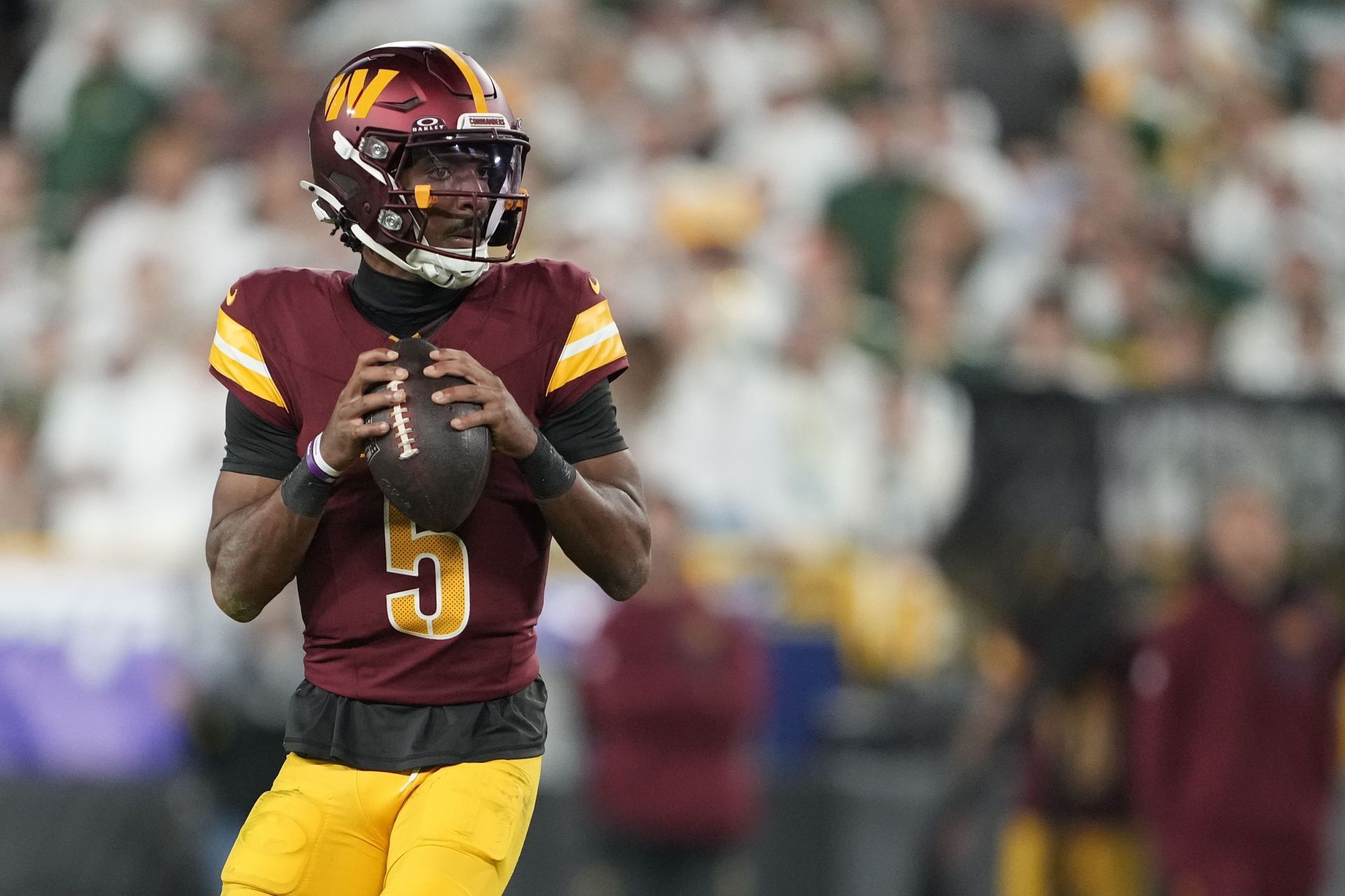 Jayden Daniels at Washington Commanders v Green Bay Packers - Source: Getty