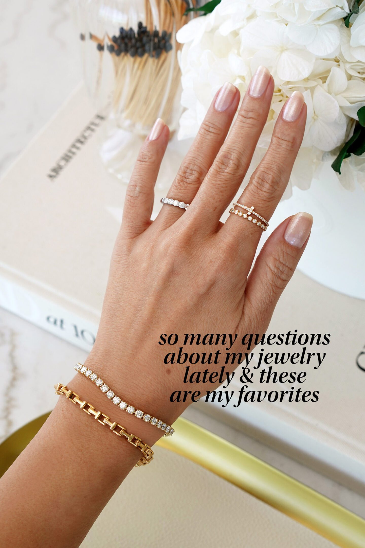 Jewelry from Tiffany, Mejuri and James Allen